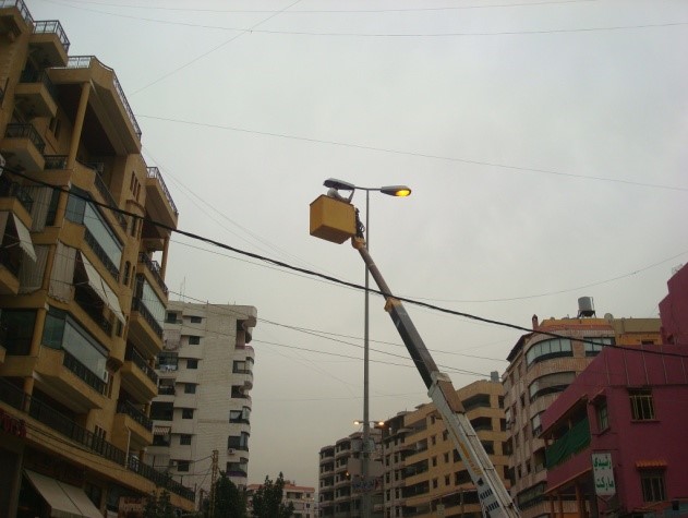 Maintenance of Street Lighting -Beirut